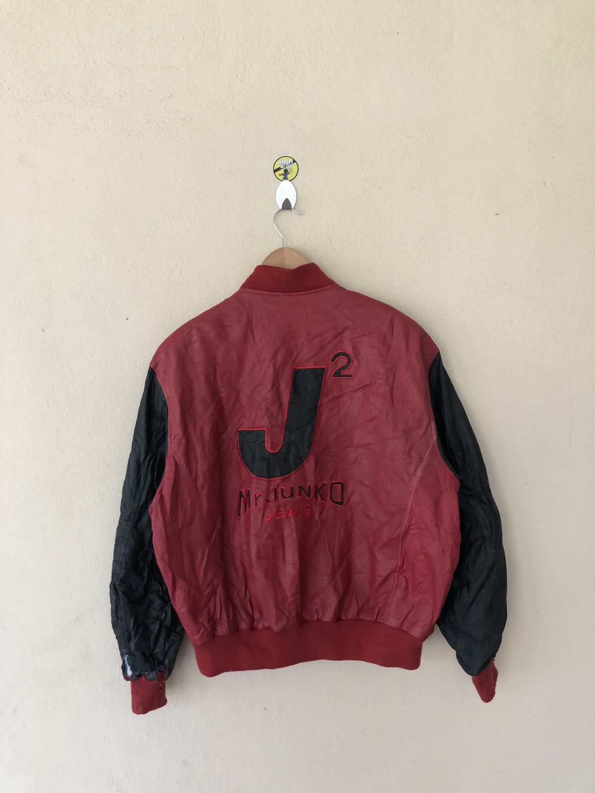 Mr. Junko × Vintage Vintage Mr. Junko J2 Jeans Stadium Jumper Size US XL / EU 56 / 4 - 1 Thumbnail