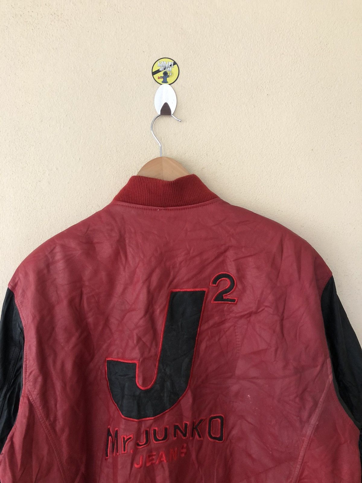 Mr. Junko × Vintage Vintage Mr. Junko J2 Jeans Stadium Jumper Size US XL / EU 56 / 4 - 2 Thumbnail