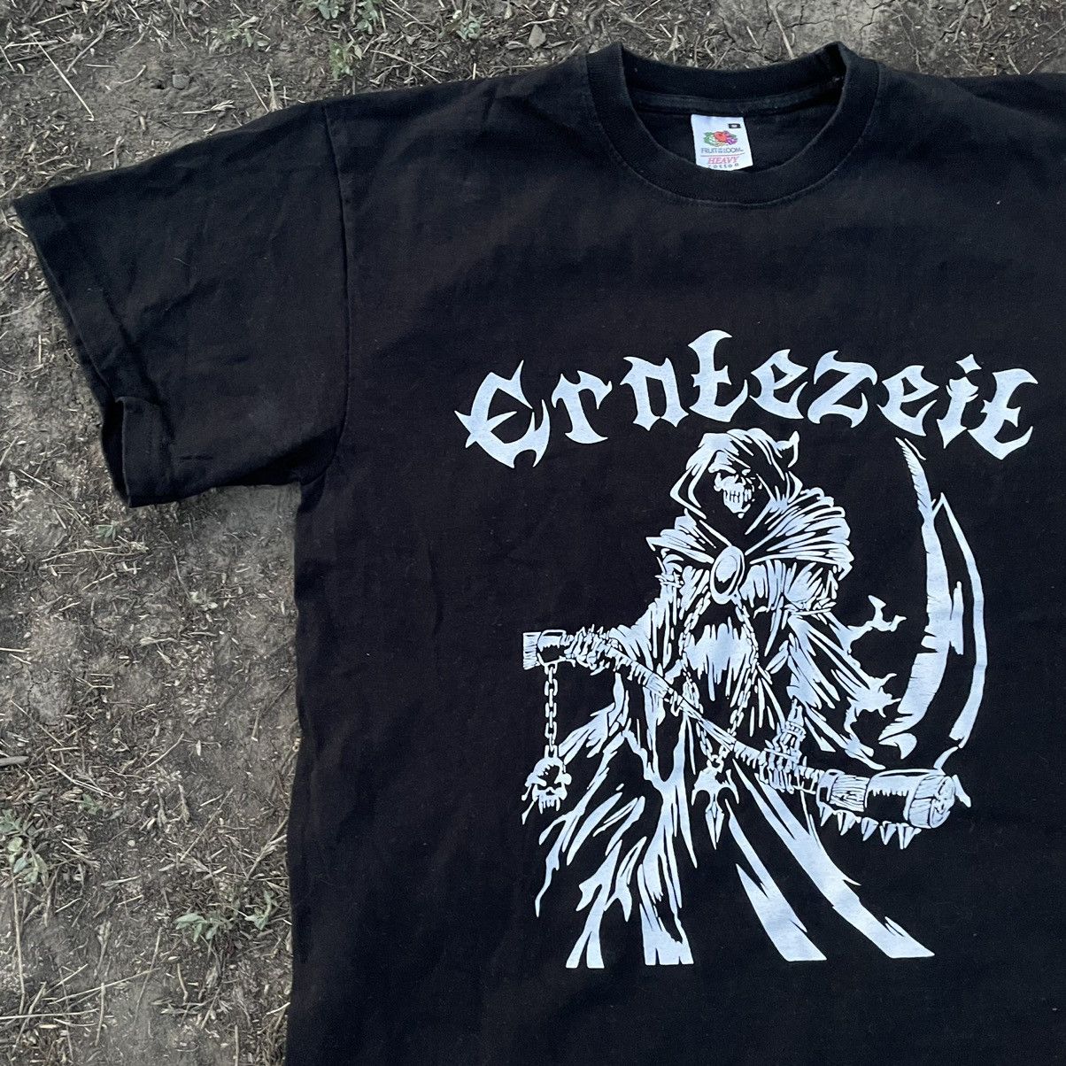 Band Tees Vintage Y2K Crossed Dead Face Horror Band Rock M Size US M / EU 48-50 / 2 - 2 Thumbnail