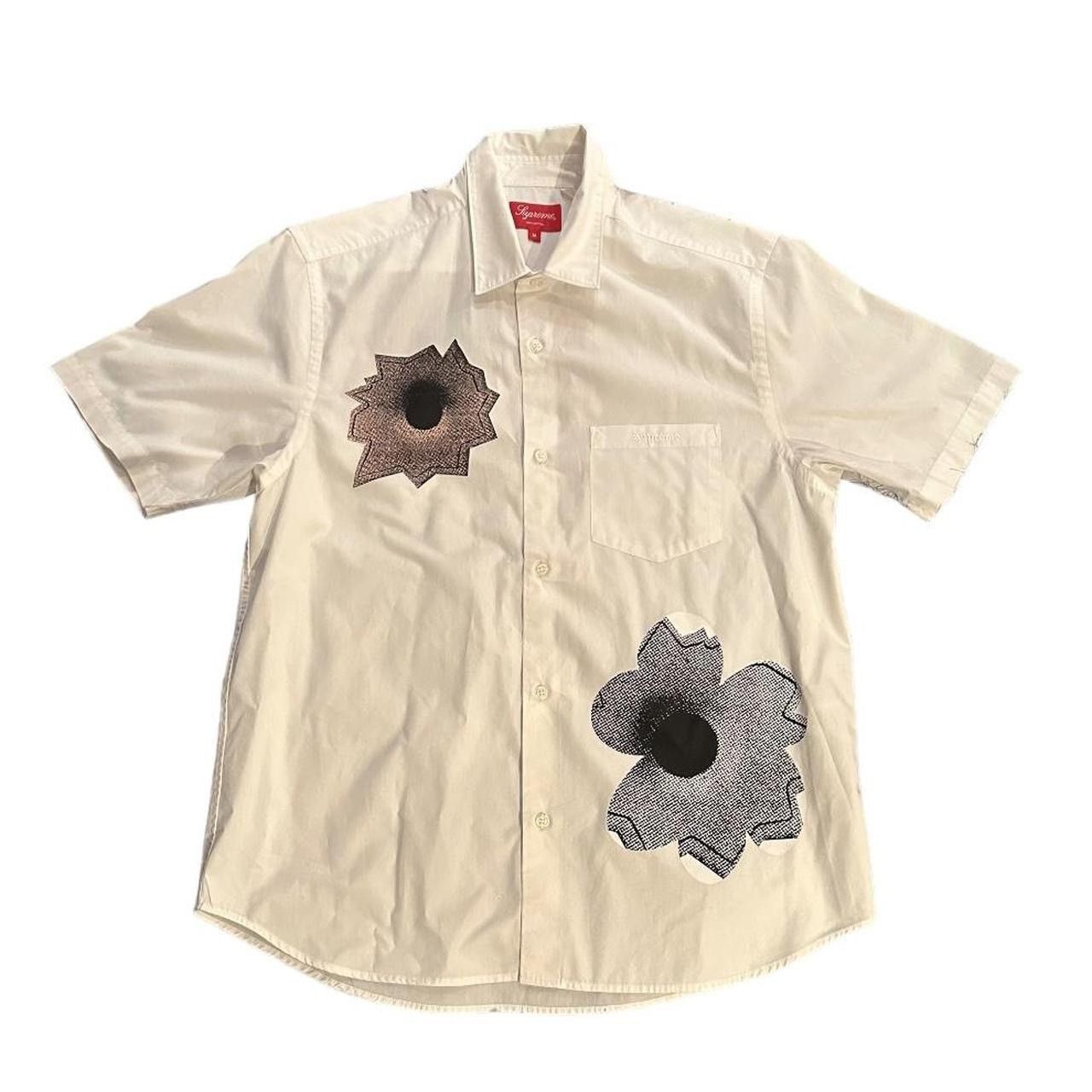 Supreme Supreme Nate Lowman S/S Shirt (White) | Grailed