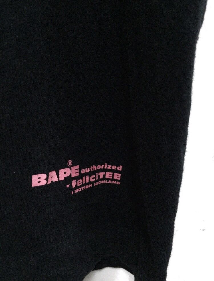 Bape RARE Collabs🔥Vintage Bape x FeliceTee Black Shirt Size US S / EU 44-46 / 1 - 4 Thumbnail