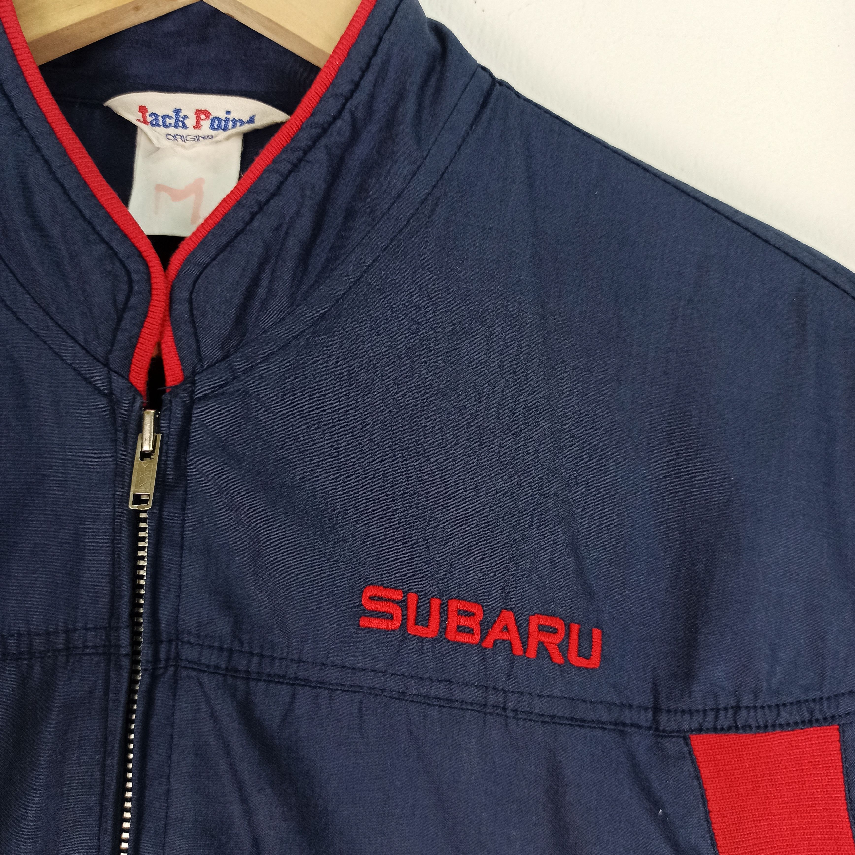 Japanese Brand Very Rare Subaru Jacket Thin cotton fabric From Japan Size US M / EU 48-50 / 2 - 3 Thumbnail
