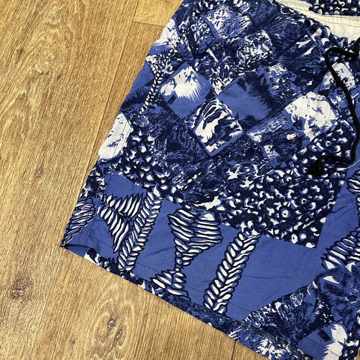 Vintage Vintage 90s All Over Print Baggy Shorts Streetwear Skate 34 Size US 34 / EU 50 - 3 Thumbnail