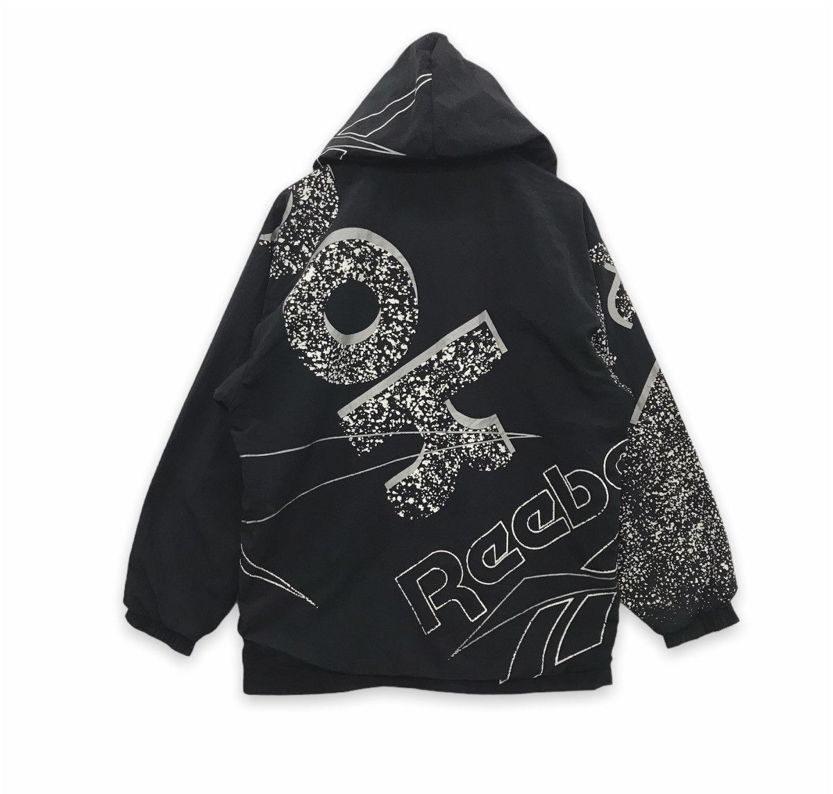 Reebok × Vintage Rare!! Vintage Reebok Fullprint Windbreaker Size US L / EU 52-54 / 3 - 2 Thumbnail