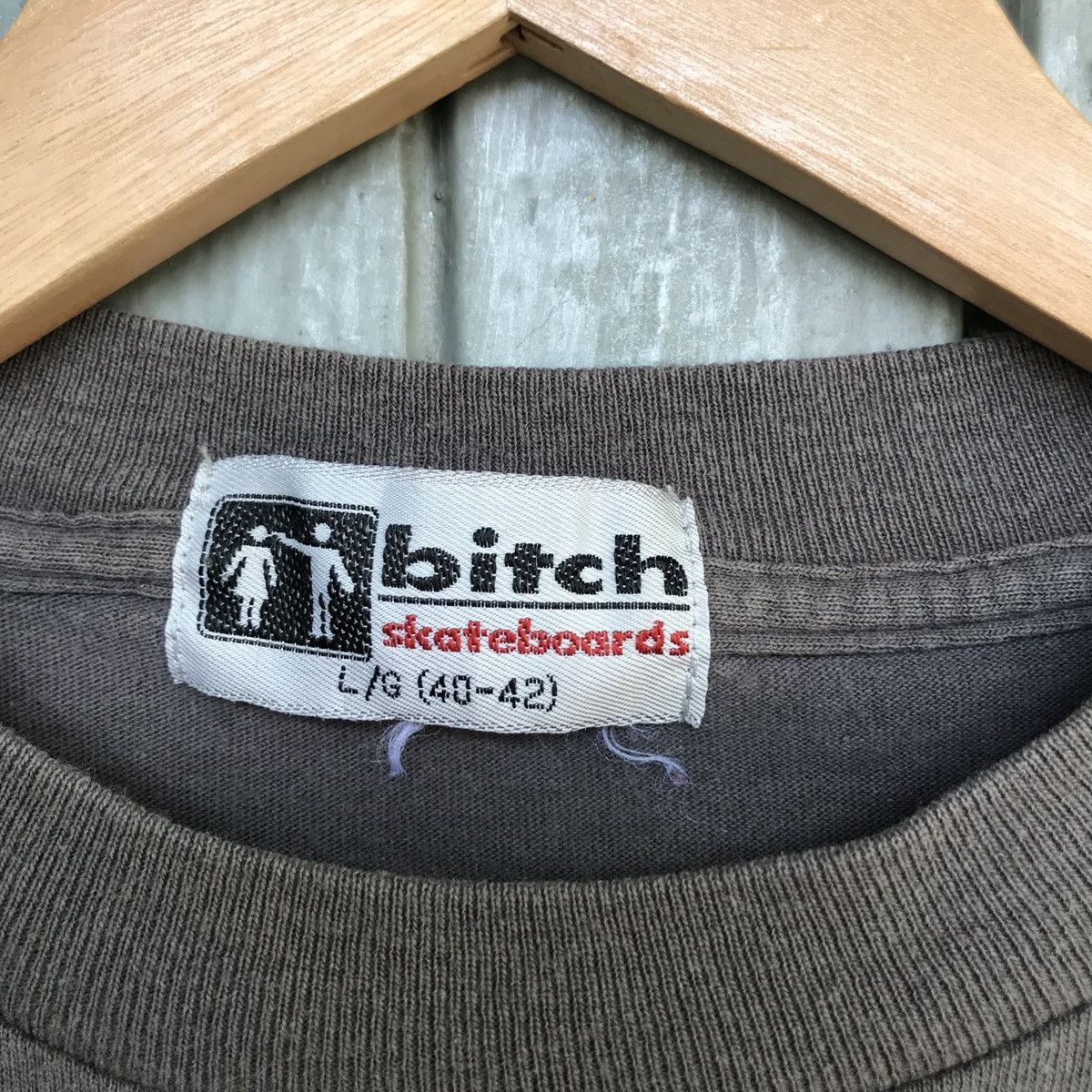Vintage ‼️BITCH SKATEBOARD BOX LOGO DESIGN Size US L / EU 52-54 / 3 - 10 Thumbnail