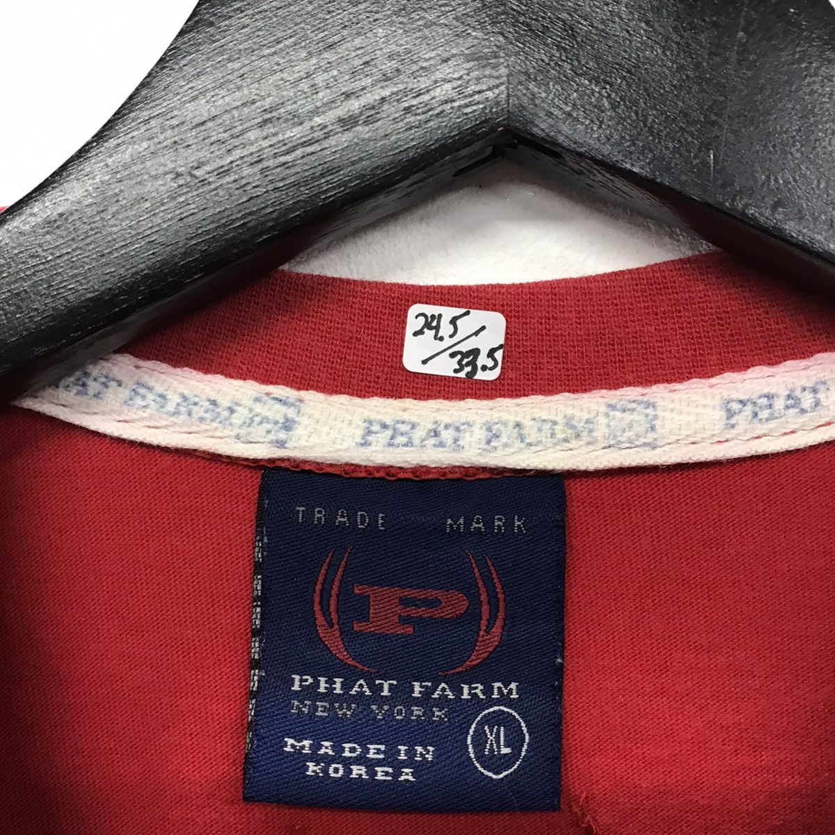 Phat Farm × Vintage Rare!! Vintage Phat Farm Spellout Tee Size US XL / EU 56 / 4 - 13 Thumbnail