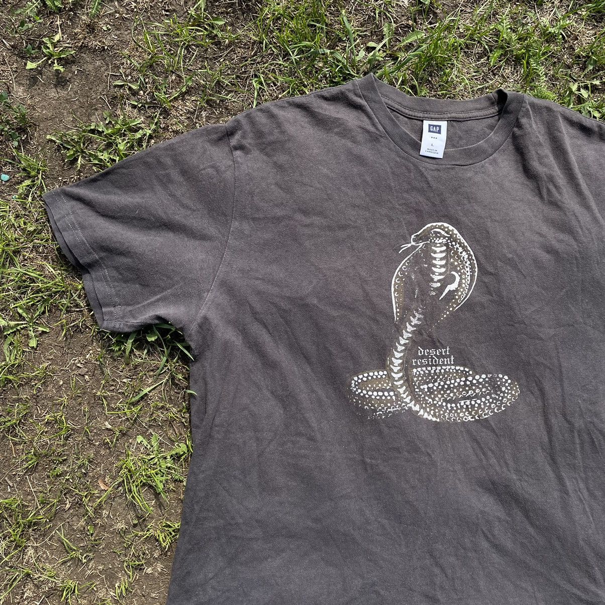 Gap Vintage Y2K Snake Gap Horror Tee Yeeazy Streetwear Kanye Size US L / EU 52-54 / 3 - 3 Thumbnail