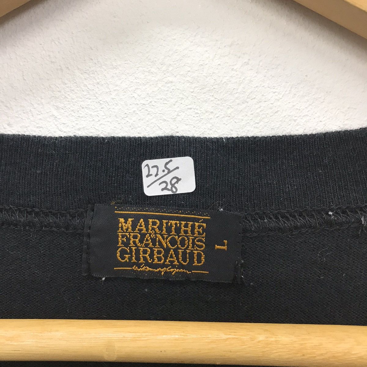 Marithe + Francois Girbaud × Vintage Rare!! Vintage Marithe Francois Girbaud Unique Design Tee Size US L / EU 52-54 / 3 - 11 Thumbnail