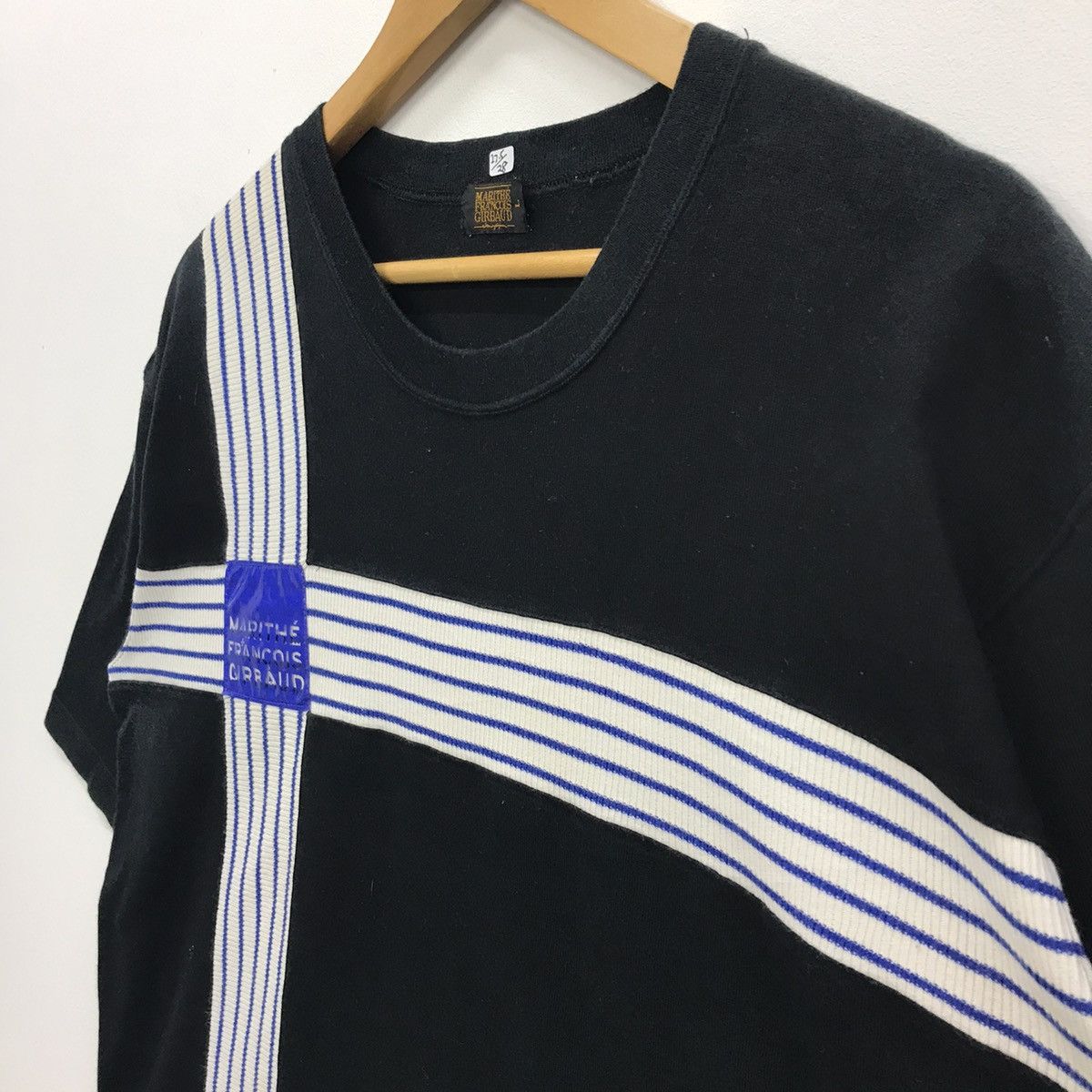 Marithe + Francois Girbaud × Vintage Rare!! Vintage Marithe Francois Girbaud Unique Design Tee Size US L / EU 52-54 / 3 - 8 Thumbnail
