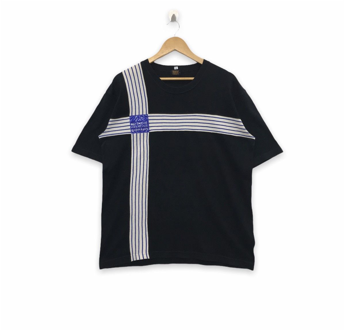 Rare!! Vintage Marithe Francois Girbaud Unique Design Tee