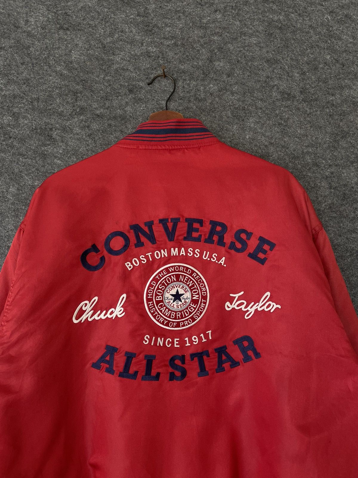 Converse VINTAGE EMBROIDERED CONVERSE BOMBER JACKET Size US XXL / EU 58 / 5 - 2 Thumbnail