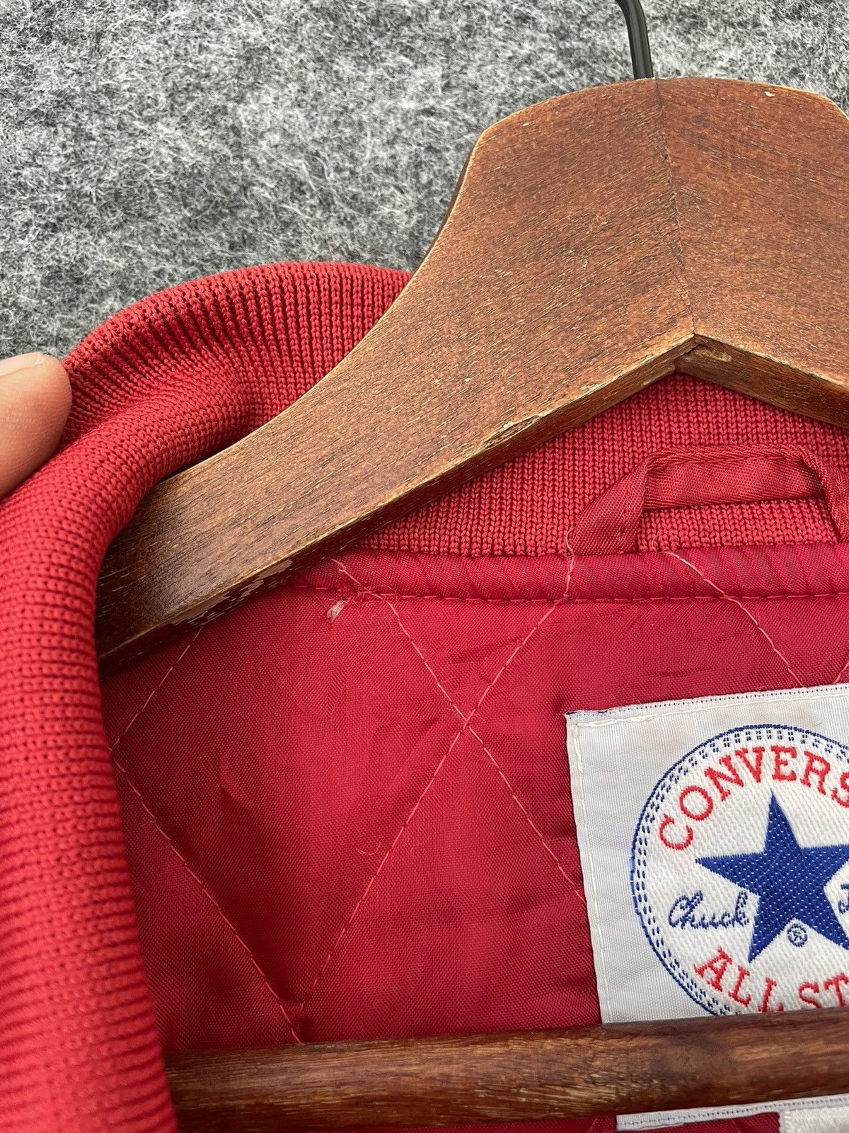 Converse VINTAGE EMBROIDERED CONVERSE BOMBER JACKET Size US XXL / EU 58 / 5 - 12 Thumbnail