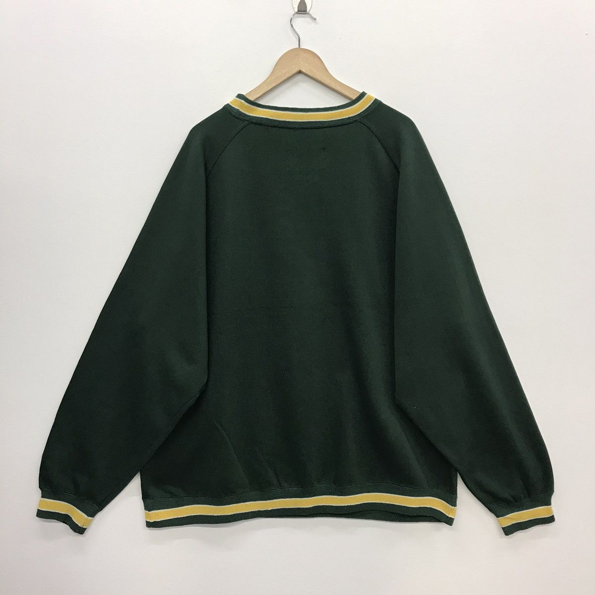 Logo 7 × NFL × Vintage Rare!!Vintage NFL Green Bay Packers Big Spellout Sweatshirt Size US XL / EU 56 / 4 - 10 Thumbnail