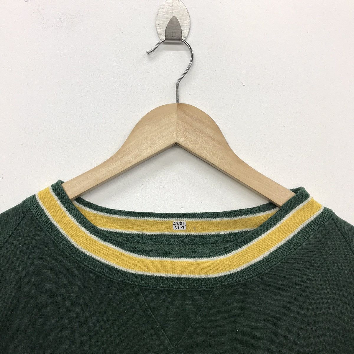 Logo 7 × NFL × Vintage Rare!!Vintage NFL Green Bay Packers Big Spellout Sweatshirt Size US XL / EU 56 / 4 - 3 Thumbnail