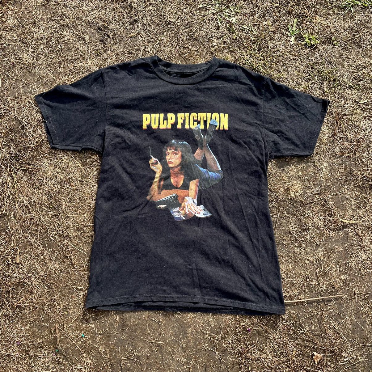 Band Tees Vintage Y2K Pulp Fiction Tee Art Band Rock Streetwear Size US S / EU 44-46 / 1 - 1 Thumbnail