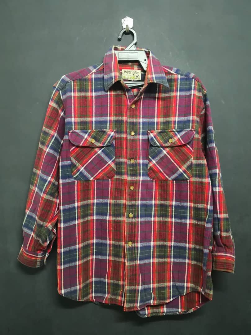Flannel Wrangler Flannel Size US L / EU 52-54 / 3 - 1 Thumbnail