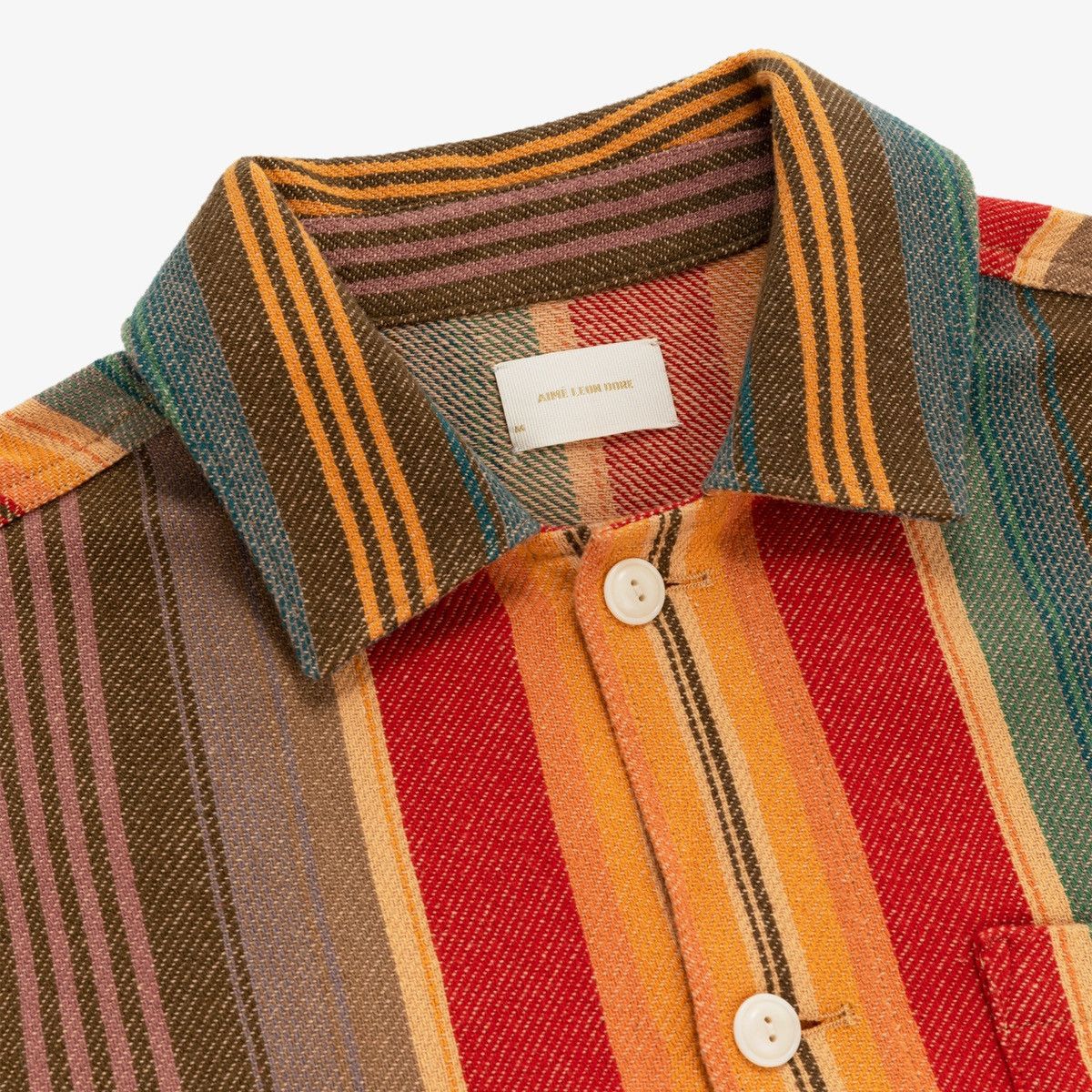 Aime Leon Dore Blanket Stripe Chore Shirt Size US L / EU 52-54 / 3 - 3 Thumbnail