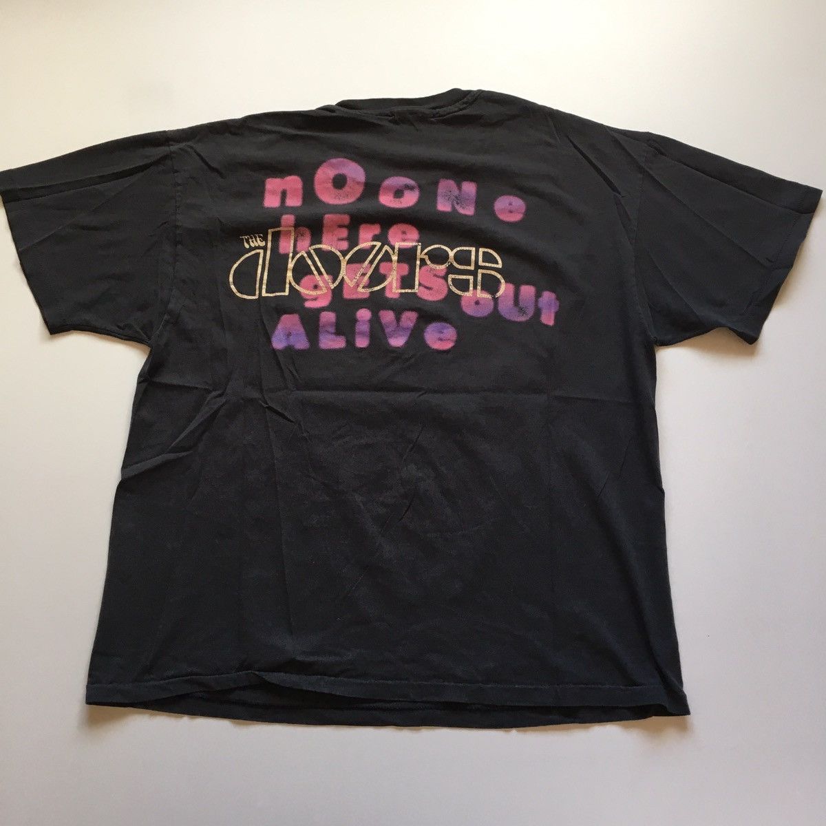 Band Tees × Vintage Vintage 90s The Doors Jim Morrison Graphic T Shirt Large Size US M / EU 48-50 / 2 - 3 Thumbnail