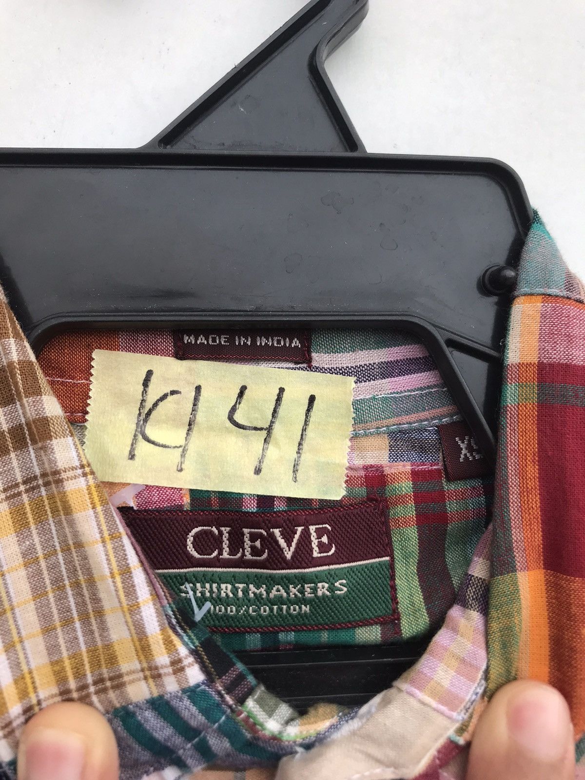 Designer Vintage Cleve Patchwork Shirt Size US M / EU 48-50 / 2 - 5 Thumbnail
