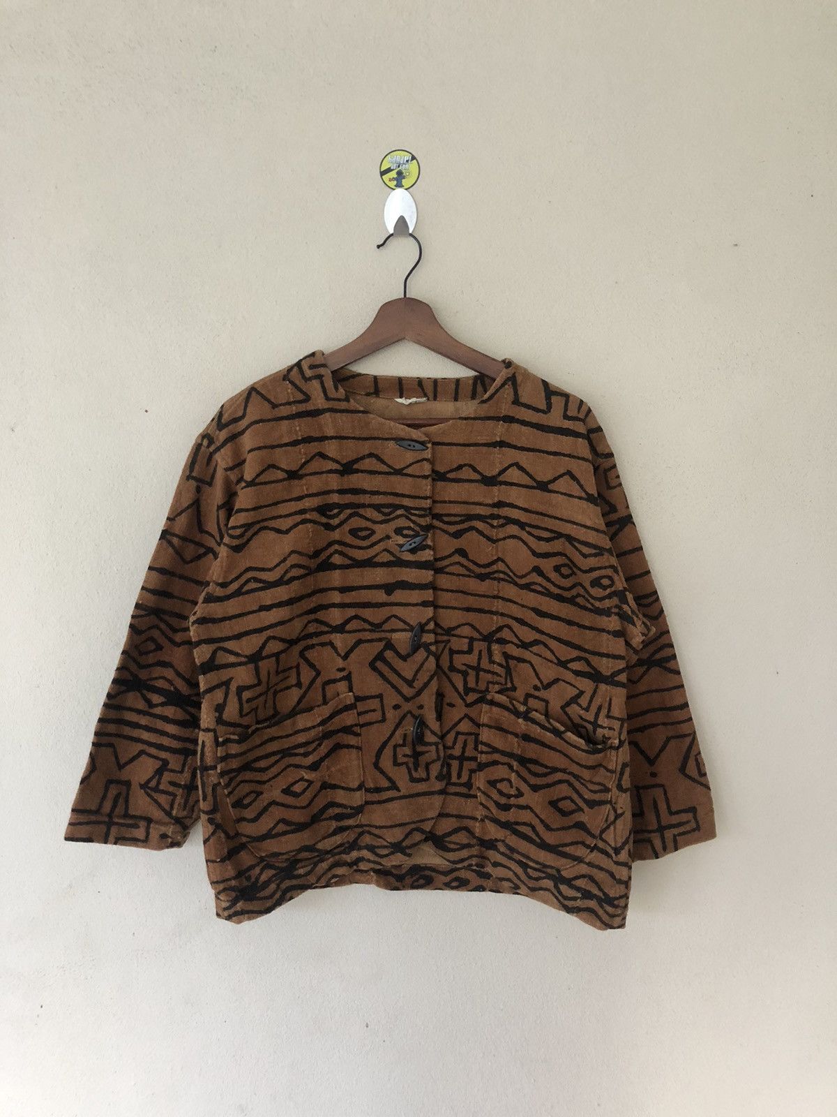 Hobo × Japanese Brand × Vintage VINTAGE ROHALE SACKCLOTH JACKET HOBO STYLE Size US M / EU 48-50 / 2 - 1 Thumbnail