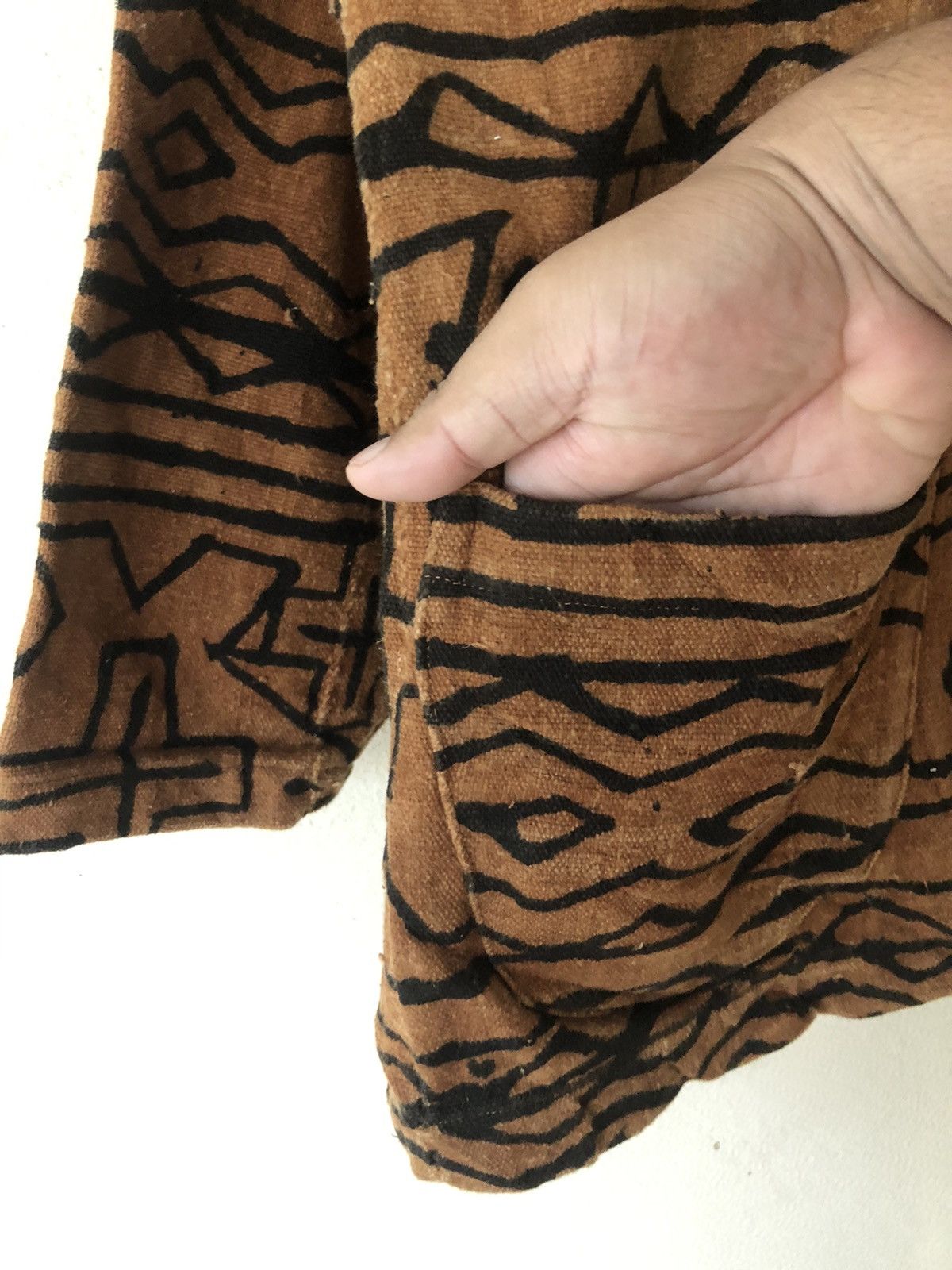 Hobo × Japanese Brand × Vintage VINTAGE ROHALE SACKCLOTH JACKET HOBO STYLE Size US M / EU 48-50 / 2 - 7 Thumbnail