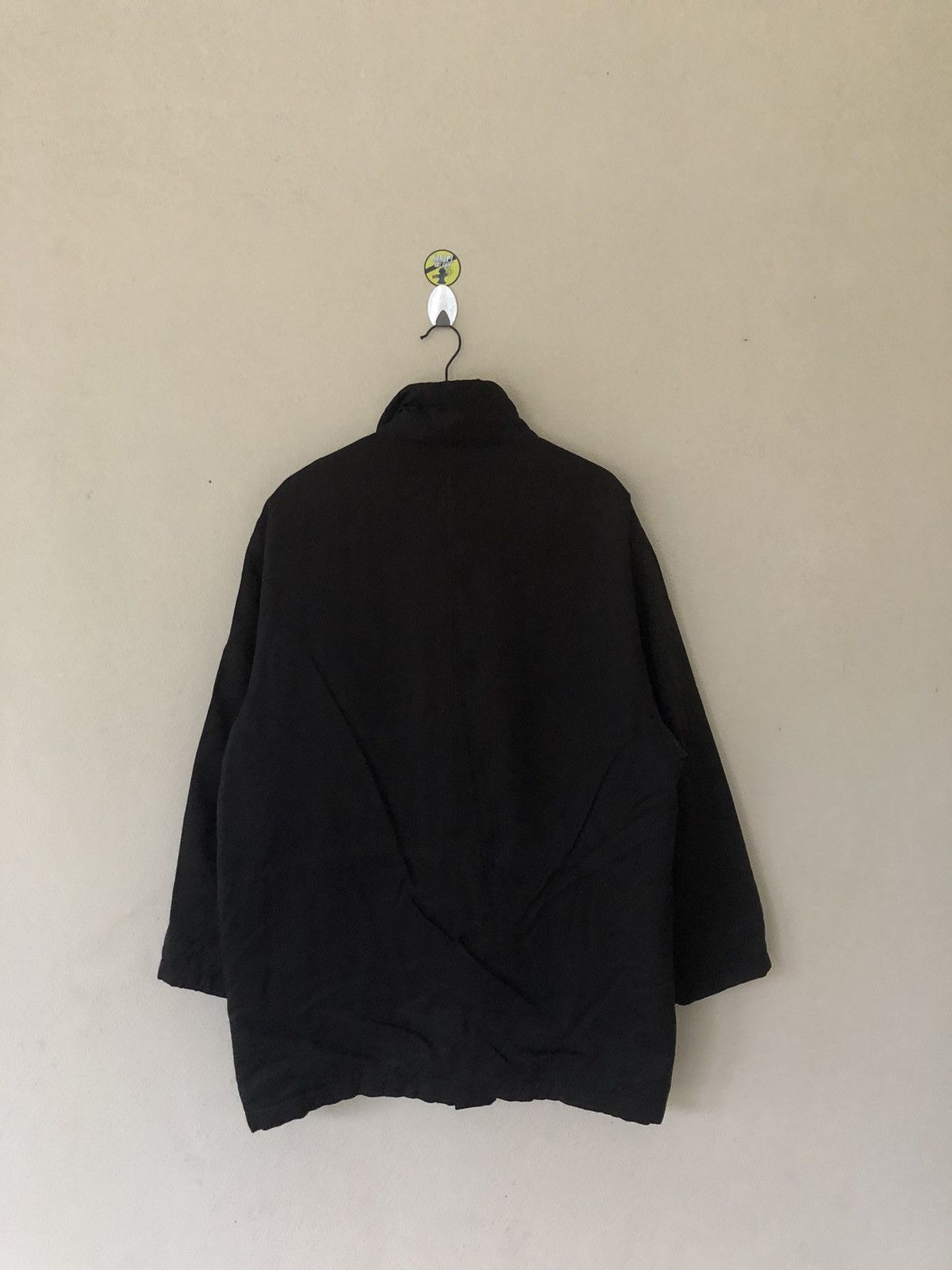 Trussardi × Vintage Vintage Trussardi Long Black Jacket Size US M / EU 48-50 / 2 - 5 Thumbnail