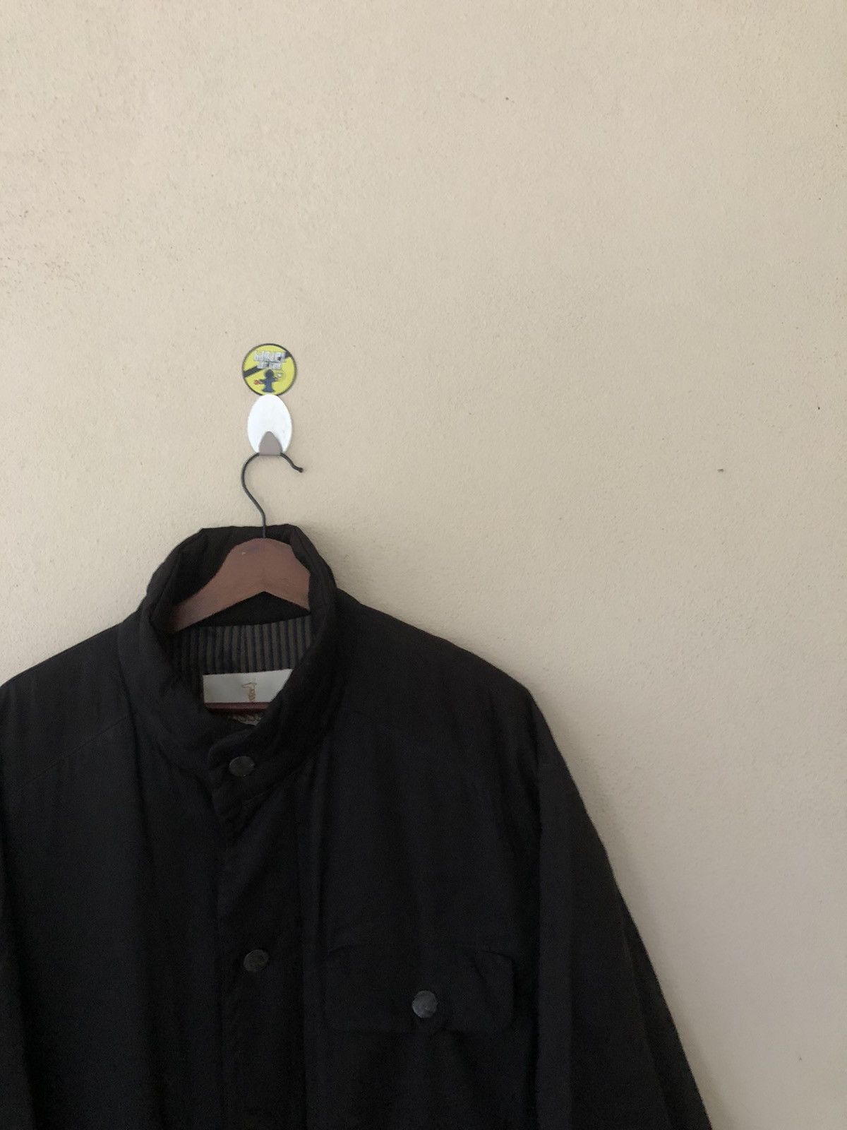 Trussardi × Vintage Vintage Trussardi Long Black Jacket Size US M / EU 48-50 / 2 - 3 Thumbnail