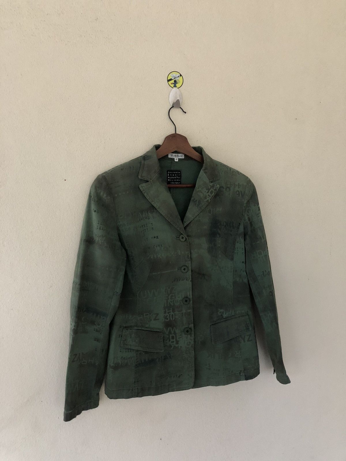 Japanese Brand × Vintage Vintage Ville D’azur Overprinted Jacket Size US S / EU 44-46 / 1 - 2 Thumbnail