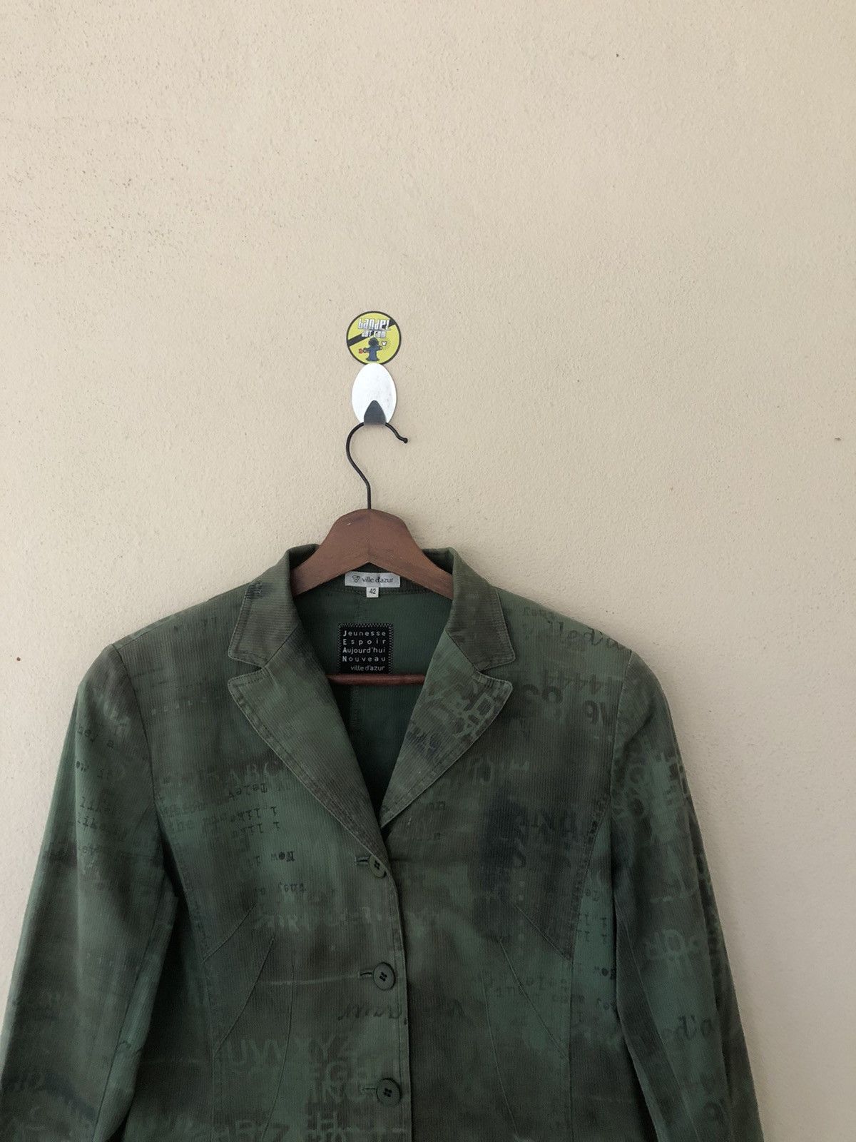 Japanese Brand × Vintage Vintage Ville D’azur Overprinted Jacket Size US S / EU 44-46 / 1 - 3 Thumbnail