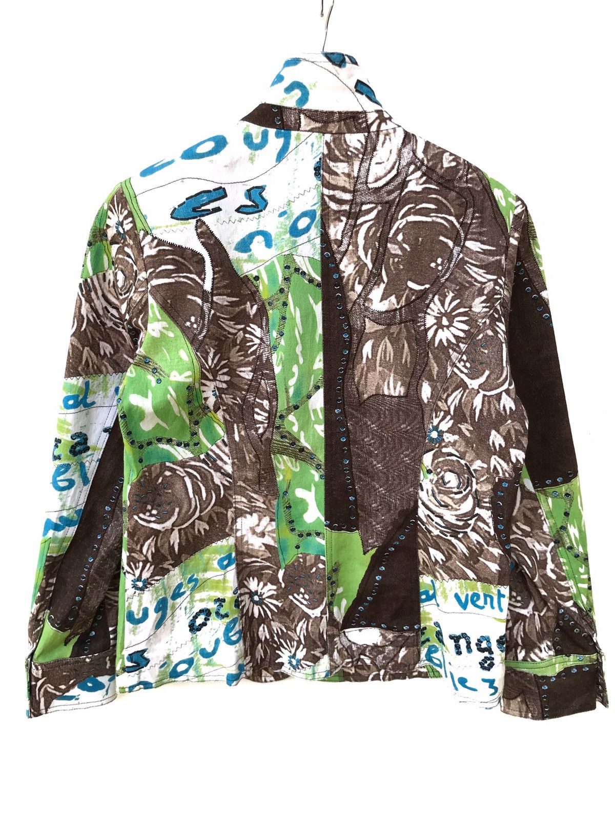 Kansai Yamamoto Kansai Yamamoto Bis All Over Print Cotton Light Jacket Size US S / EU 44-46 / 1 - 2 Thumbnail