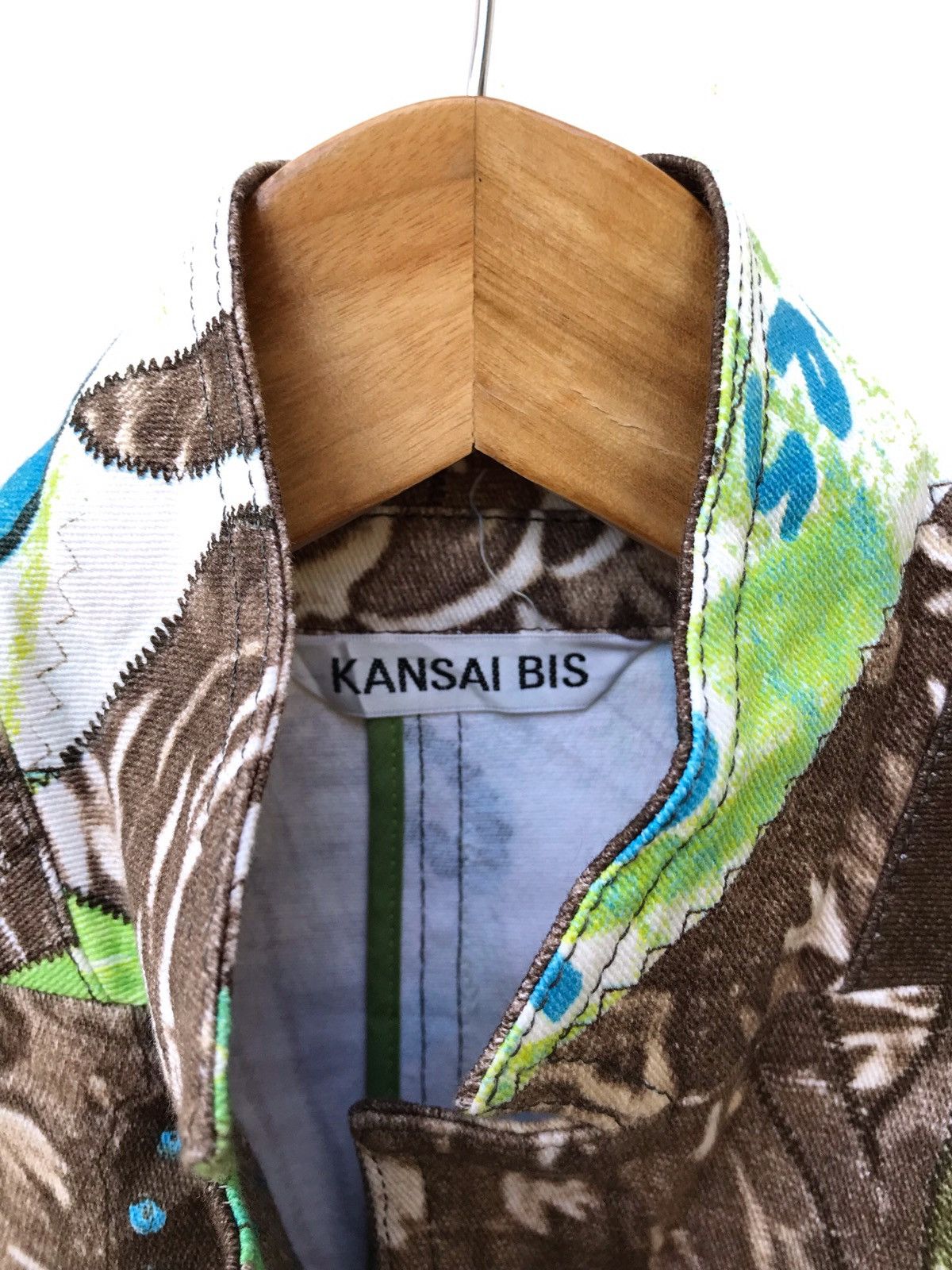 Kansai Yamamoto Kansai Yamamoto Bis All Over Print Cotton Light Jacket Size US S / EU 44-46 / 1 - 7 Thumbnail