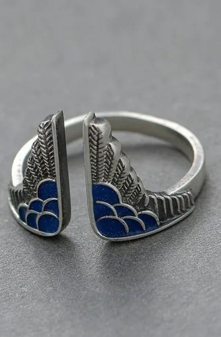 Japanese Brand × Jewelry × Vintage Creative Dropper Wings Ring Size ONE SIZE - 2 Thumbnail