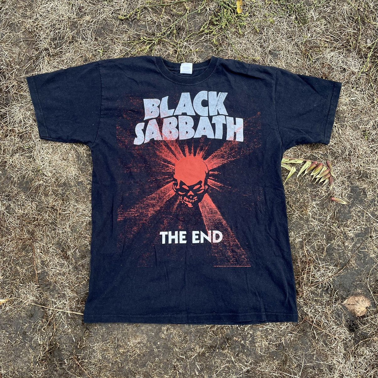Vintage Vintage 90s Black Sabbath Band Tee Graphic Grunge Baggy L Size US L / EU 52-54 / 3 - 1 Thumbnail