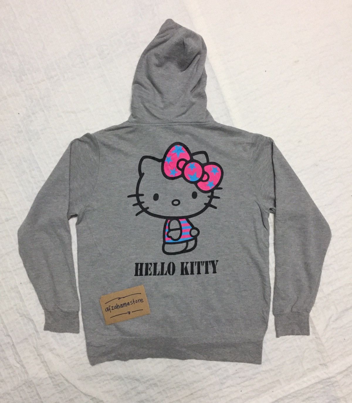 Anime × Cartoon Network Big Hello Kitty Zipper Hoodie Jacket Size US L / EU 52-54 / 3 - 1 Thumbnail