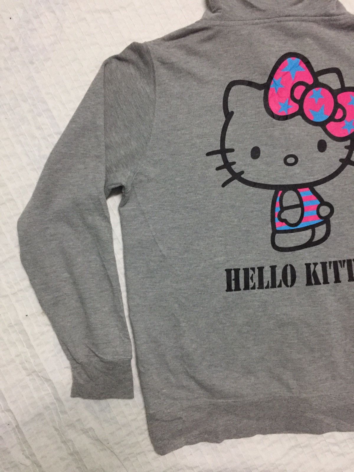 Anime × Cartoon Network Big Hello Kitty Zipper Hoodie Jacket Size US L / EU 52-54 / 3 - 6 Thumbnail