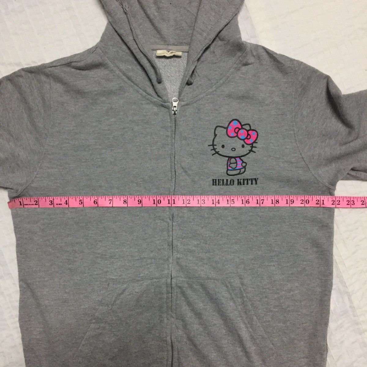Anime × Cartoon Network Big Hello Kitty Zipper Hoodie Jacket Size US L / EU 52-54 / 3 - 16 Thumbnail
