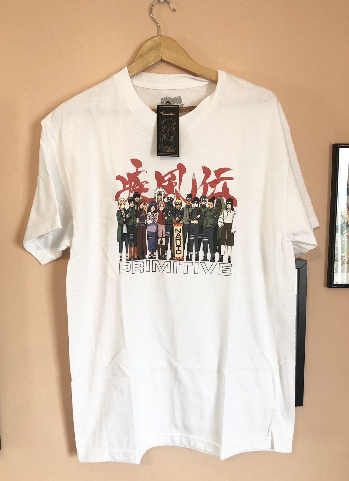 Primitive Naruto shippuden X Primitive Village Leaf Ninja t-shirt Size US L / EU 52-54 / 3 - 2 Thumbnail