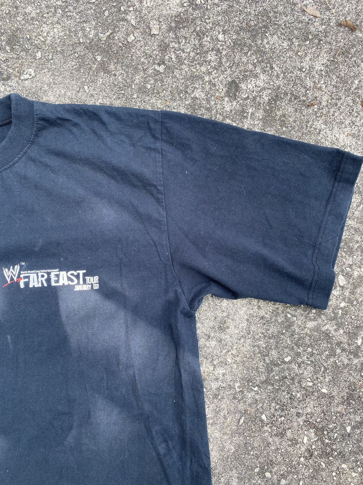 Vintage Vintage WWE Far East tour 03’ T-shirt Size US XL / EU 56 / 4 - 4 Thumbnail