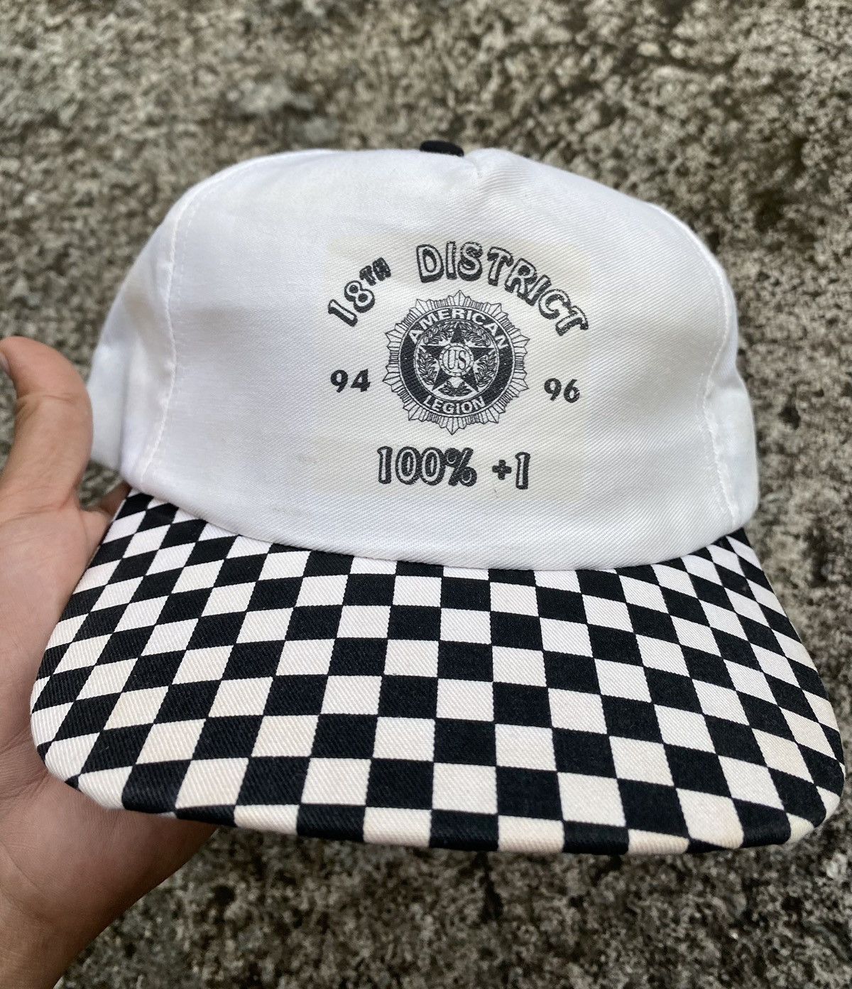 Other Vintage 18th District American Legion San Sun Hats Size ONE SIZE - 2 Thumbnail
