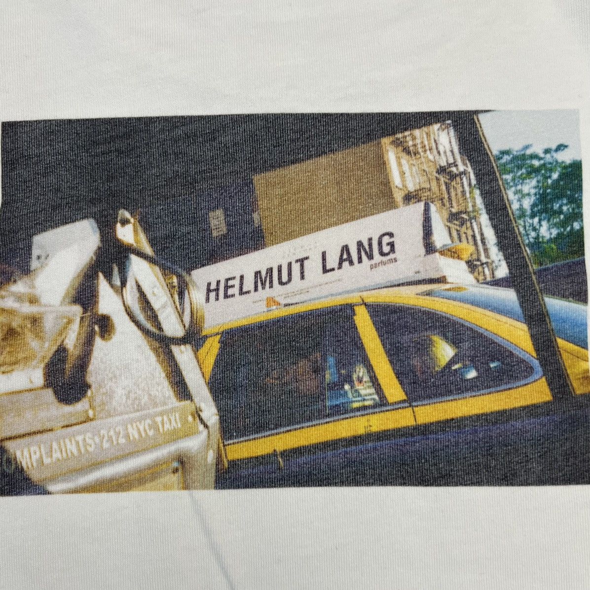 Helmut Lang Helmut Lang Shirt XS NYC Taxi Spell Out Long Sleeve Tee Size US XS / EU 42 / 0 - 2 Thumbnail