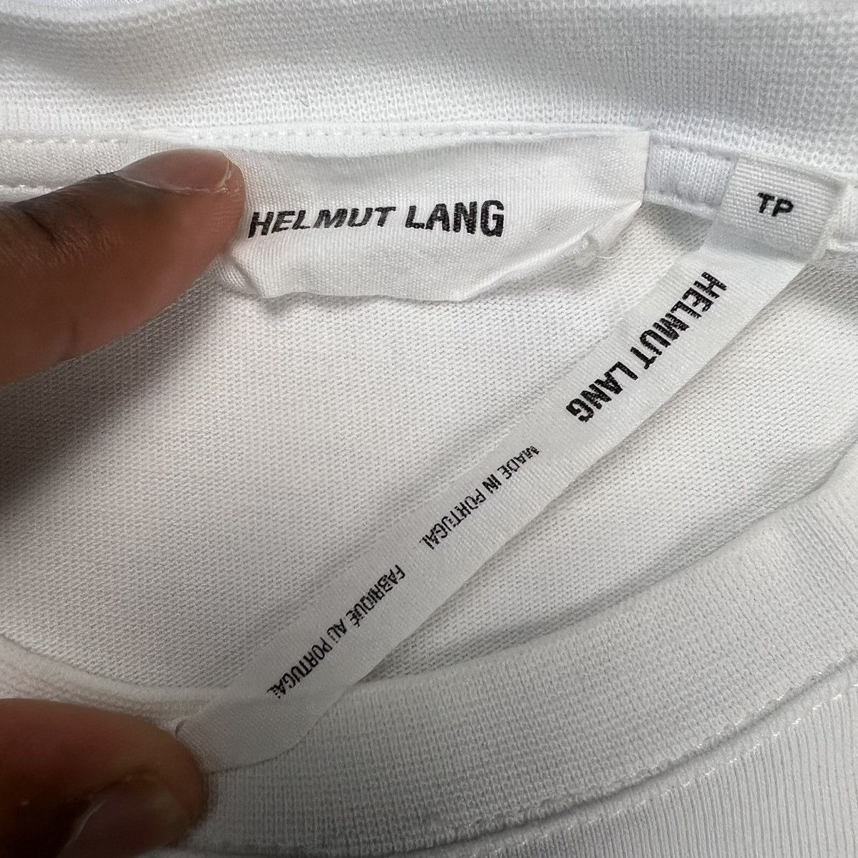 Helmut Lang Helmut Lang Shirt XS NYC Taxi Spell Out Long Sleeve Tee Size US XS / EU 42 / 0 - 10 Thumbnail