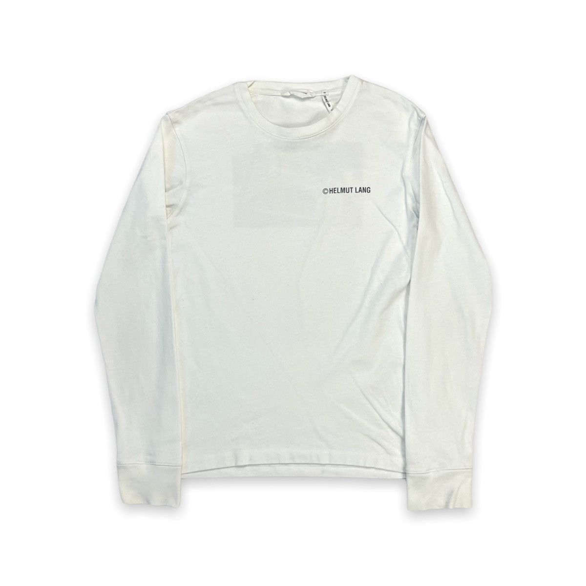 Helmut Lang Helmut Lang Shirt XS NYC Taxi Spell Out Long Sleeve Tee Size US XS / EU 42 / 0 - 6 Thumbnail