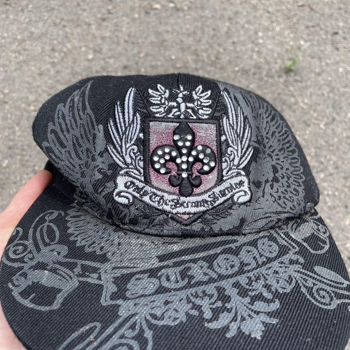 Vintage Vintage Y2K Streetwear Snapback Hat Ed Hardy Style Grunge OS Size ONE SIZE - 3 Thumbnail