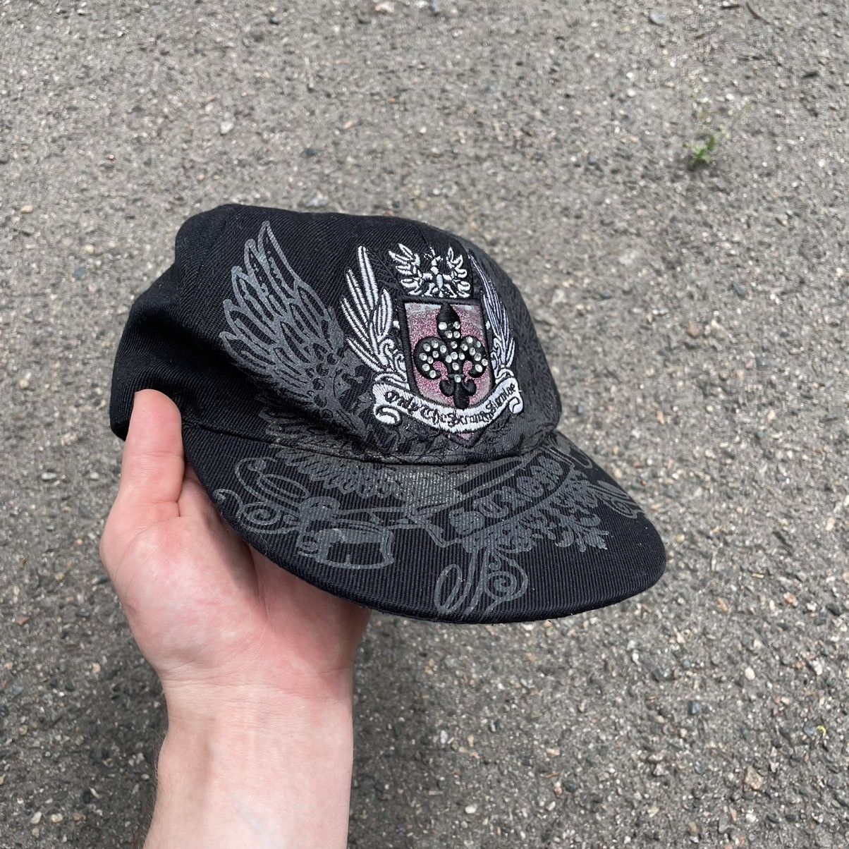 Vintage Vintage Y2K Streetwear Snapback Hat Ed Hardy Style Grunge OS Size ONE SIZE - 2 Thumbnail
