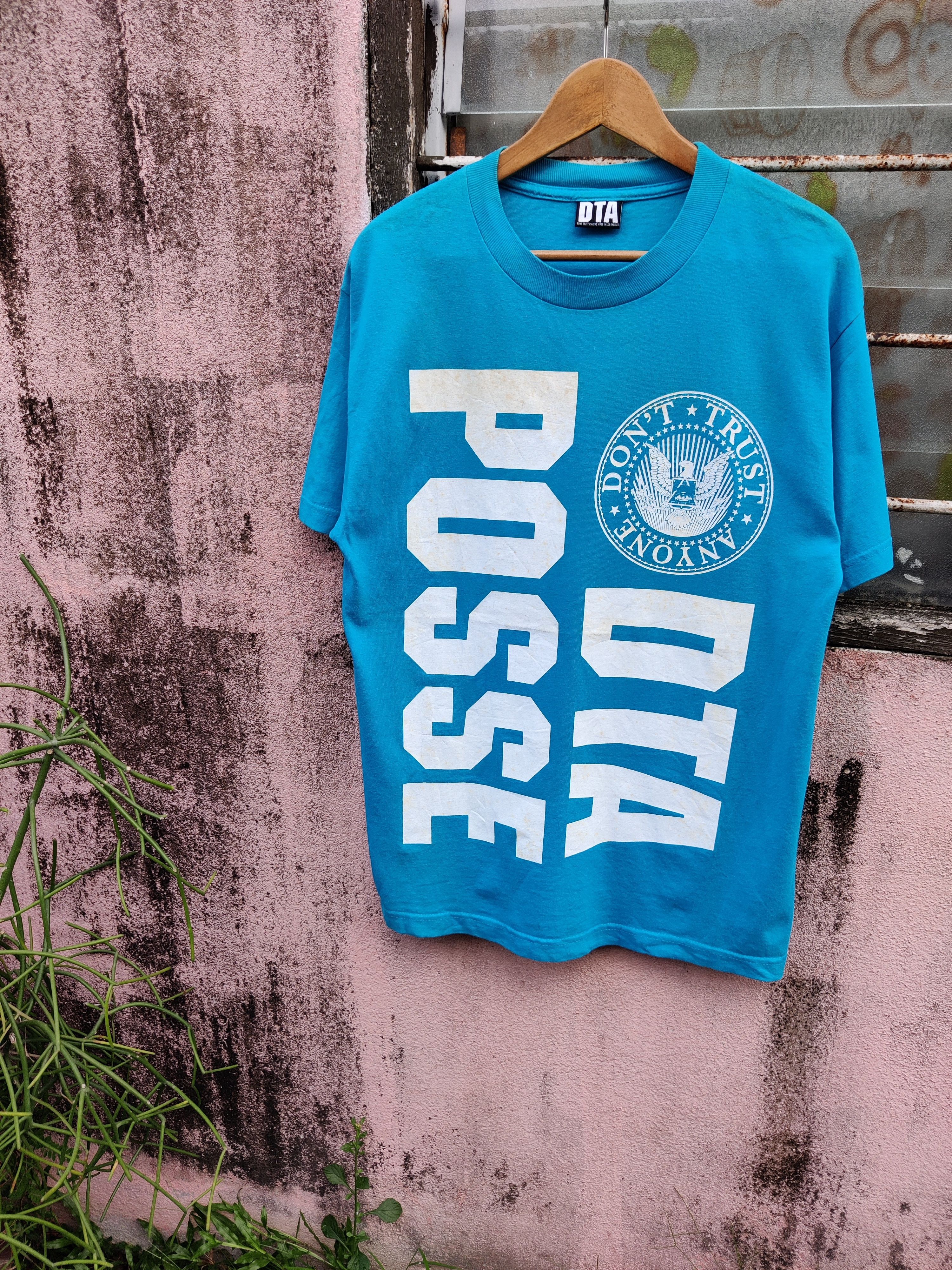 A.Posse Vintage DTA Posse Travis Barker LA Skate Clothing Shirt Size US M / EU 48-50 / 2 - 2 Thumbnail