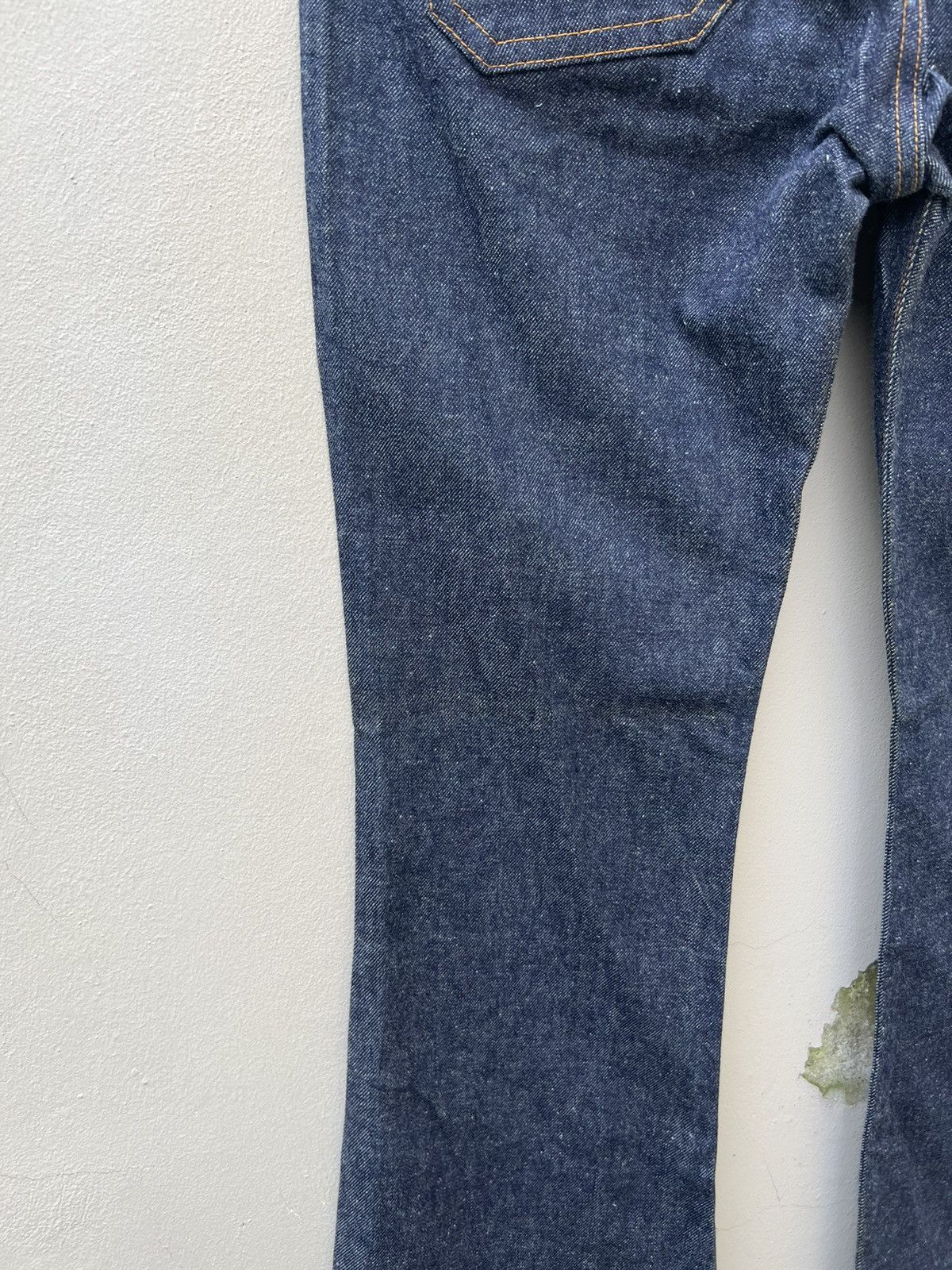 Vintage Vintage 70s SANSON Blue Denim Super Flare Jeans Size US 32 / EU 48 - 18 Thumbnail