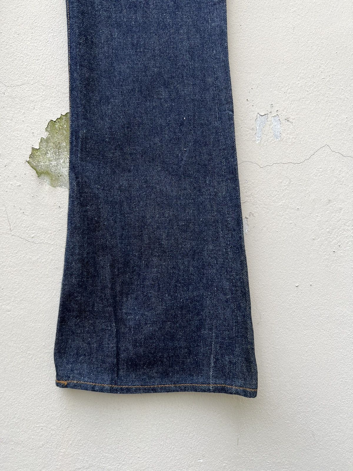 Vintage Vintage 70s SANSON Blue Denim Super Flare Jeans Size US 32 / EU 48 - 14 Thumbnail