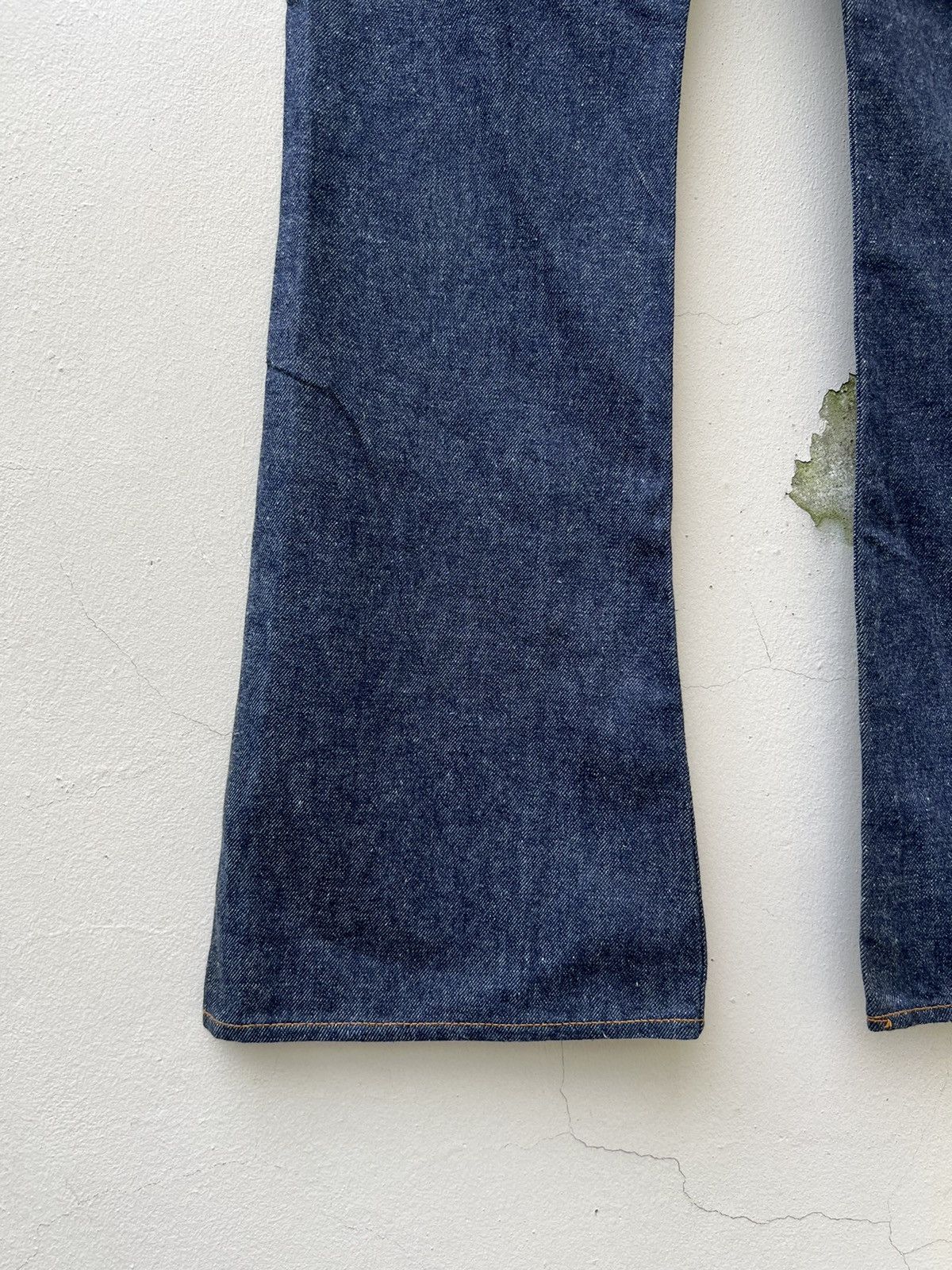 Vintage Vintage 70s SANSON Blue Denim Super Flare Jeans Size US 32 / EU 48 - 19 Thumbnail