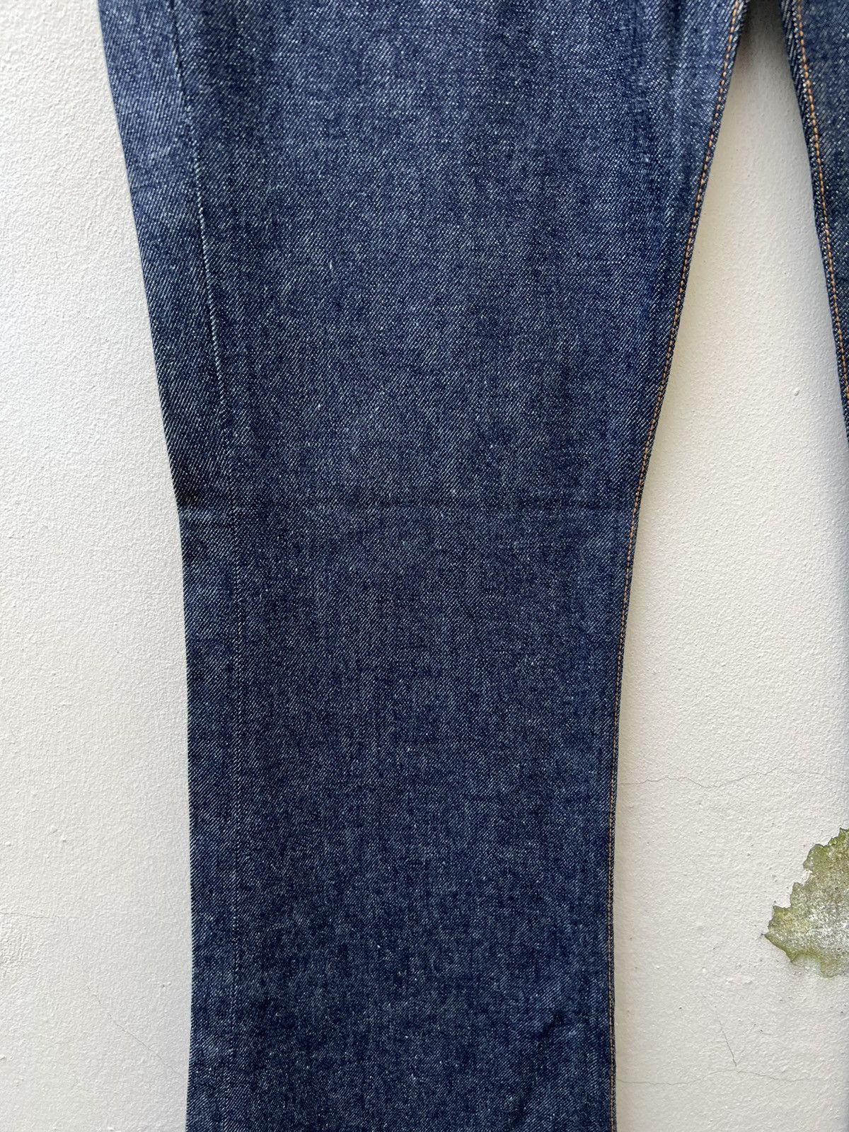 Vintage Vintage 70s SANSON Blue Denim Super Flare Jeans Size US 32 / EU 48 - 10 Thumbnail