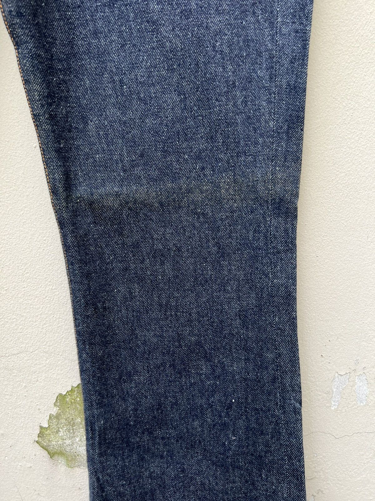 Vintage Vintage 70s SANSON Blue Denim Super Flare Jeans Size US 32 / EU 48 - 13 Thumbnail